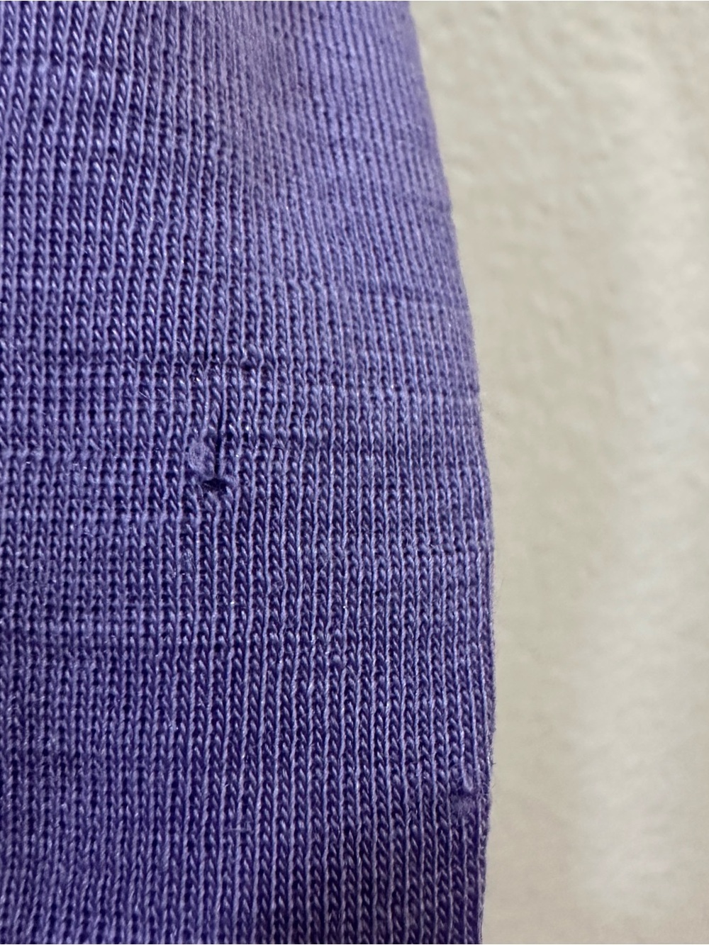 Polarn O. Pyret Purple Unisex Merino Wool Base Layer Shirt Size 6-8Y - Picture 5 of 8